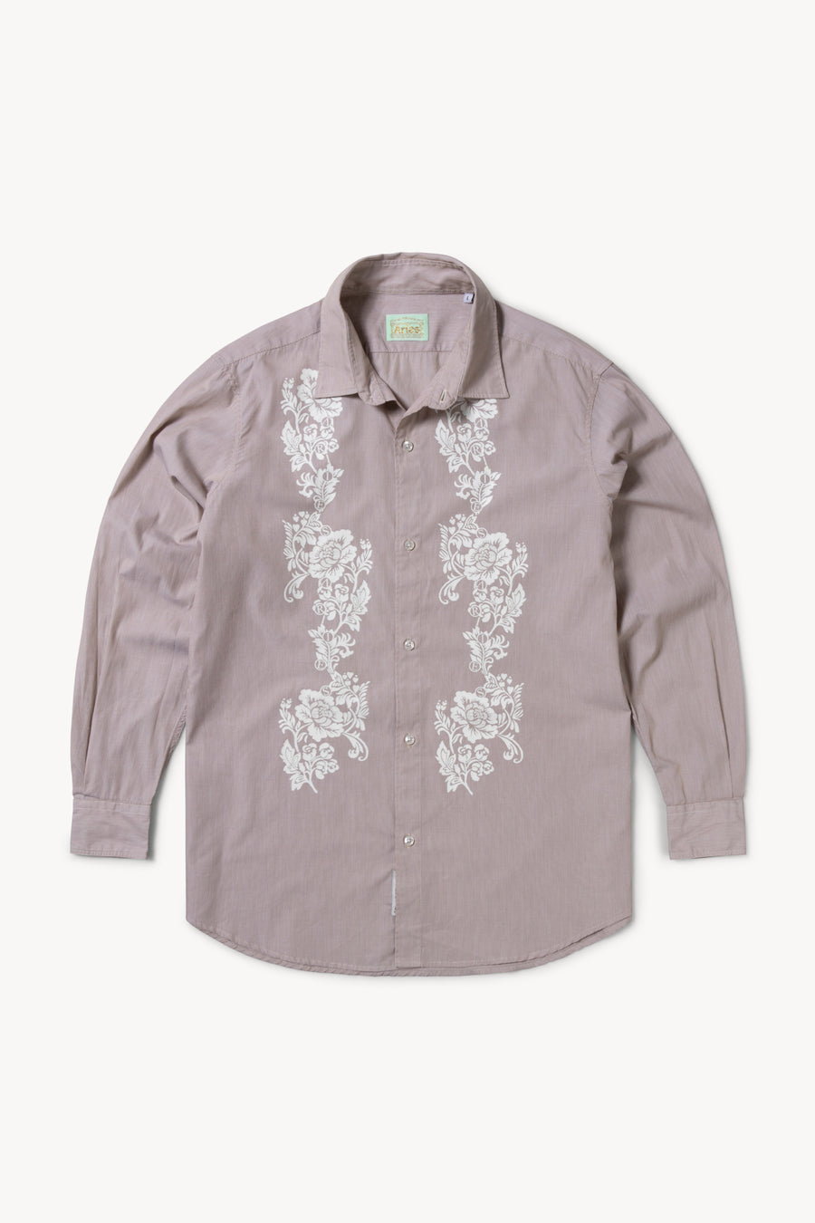 Aries Lace Overprint Poplin Shirt